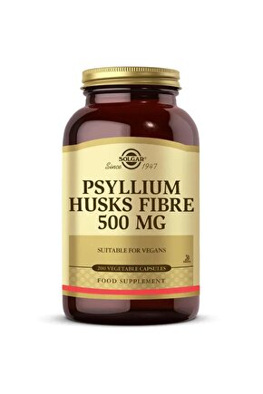 Psyllium Huks 500 Mg 200 Kapsül