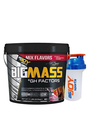 Bigmass Ghfactors Mass Gainer 5 Kg Mix Flavors Karbonhidrat Tozu High Carbonhidrate&protein&vitamins