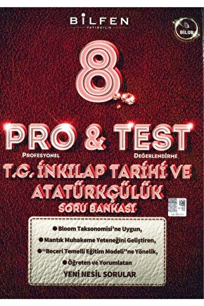 8. Sınıf Lgs T.c. Inkılap Tarihi Ve Atatürkçülük Protest Soru Bankası