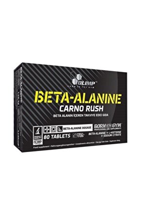 Beta Alanine Carno Rush 80 Tablet
