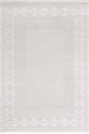 Lavin 4803 Beyaz Klasik Desenli Makine Halısı