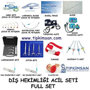 Full Set Dis Hekimliği Acil Müdahale Seti