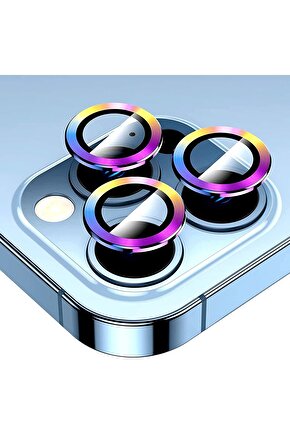 Iphone 13 Pro ve 13 Pro Max Uyumlu Kamera Lens Koruyucu