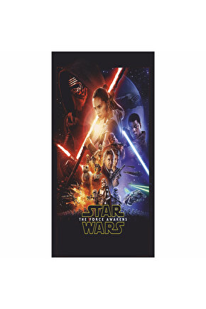 star wars film afişi ev dekorasyon tablo mini retro ahşap poster