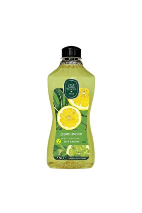 Çeşme Limonu Doğal Zeytinyağlı Sıvı Sabun 1.5 Lt