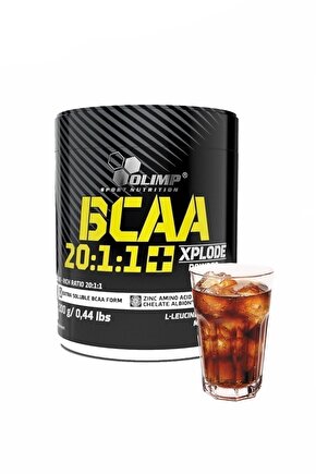 Bcaa 20:1:1 Xplode Powder Kola Aromalı Bcaa Aminoasit Kas Güçlendirici 200 gr