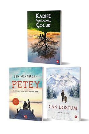 Kadife Pantolonlu Çocuk - Petey - Can Dostum - Beyaz Balina Yayınları Set