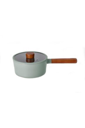 Neoflam Fika Gri 18 cm Döküm Indiksiyonlu Sos Tenceresi Cam Kapaklı D-neog128