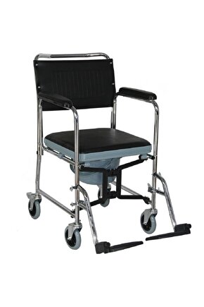 Katlanır Banyo Tuvalet Sandalyesi Engelli Hasta Yaşlı Bakımı Ev Tekerlekli Sandalyesi Sungur Medikal