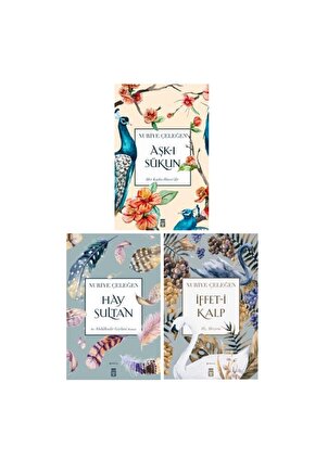 Nuriye Çeleğen 3 Kitap Setaşk-ı Sükun - Hay Sultan - Iffet-i Kalp