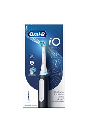 iO 3 Şarjlı Diş Fırçası - Siyah
