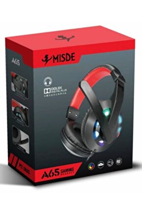 Led Işıklı Mikrofonlu Oyuncu Kulaklık Gaming Headphone A65
