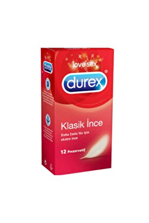 Prezervatif Klasik Ince 12li
