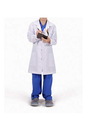 Çocuk Doktor Önlüğü - Çocuk Öğretmen Önlüğü - Çocuk Kostümü