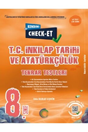 8. Sınıf Kendini Check - Et T. C. Inkılap Tarihi