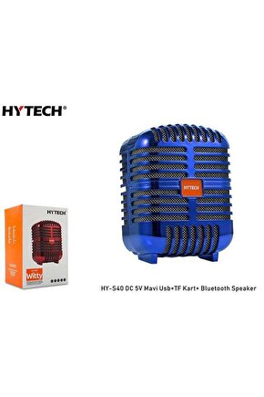 Hy-s40 Mavi Usb+tf Kart Dc 5v Bluetooth Speaker