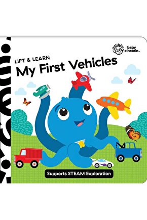 Baby Einstein: Lift & Learn My First Vehicles | Hareketli Resimli Ingilizce Çocuk Kitabı