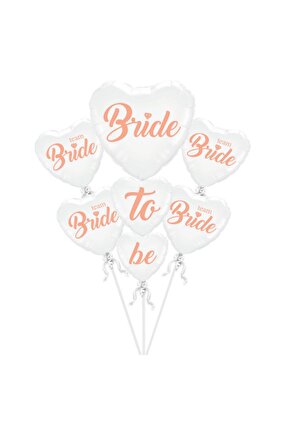 Bride To Be Kalpli 5’li Set Bekarlığa Veda Parti Ürünleri