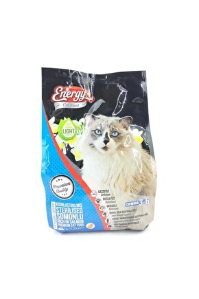 Kısırlaştırılmış Yetişkin Kedi Kuru Mama 1kg Somonlu