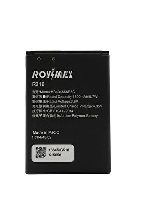 Huawei R216 Rovimex Batarya Pil