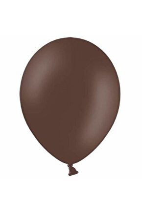 Düz Kahverengi Balon 12 Inch 10 Adet