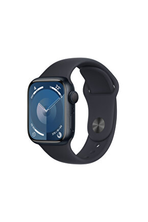 Watch Series 9 GPS 41mm Gece Yarısı Alüminyum Kasa ve Gece Yarısı Spor Kordon - ML