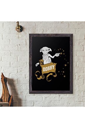Dobby Posteri Lisanslı Kuşe Kağıt Hd Baskı