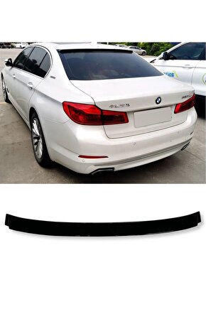 Bmw G30 Cam Üstü Spoiler Siyah Boyalı Plastik 2017  2023