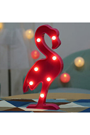 himarry Dekoratif Led Flamingo Gece Lambası Led Aydınlatma