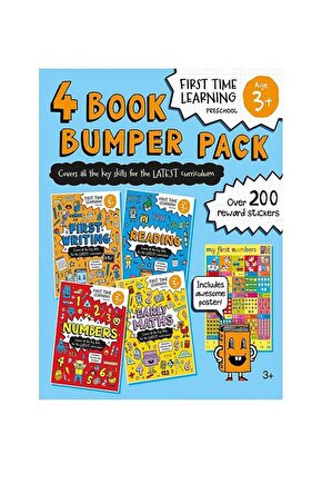 First Time Learning: 4 Book Bumper Pack (3+)