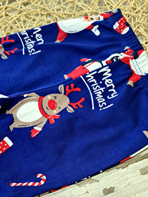 Noel Baba Bebekl Çoraplı Pantolon - Yılbaşı bebek kostüm- Yeni yıl bebek pantolon