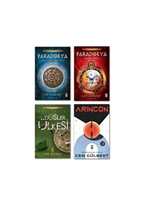 Paradokya - Arincon 4 Kitap Set Fantastik Kurgu Roman - Cem Gülbent Timaş