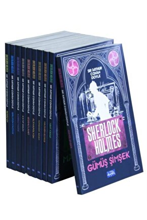 Sherlock Holmes Kitapları Bütün Hikayeler 10 Kitap Set