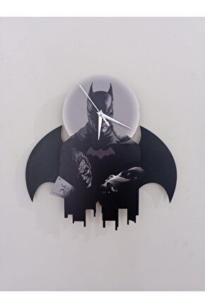 Batman Sallanır Sarkaçlı Dekoratif Duvar Saati