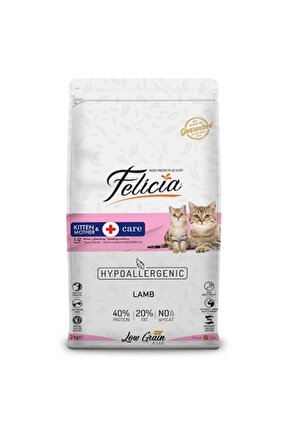 Düşük Tahıllı Kuzu Etli Yavru Kedi Maması 2 Kg