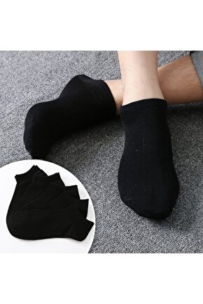 Siyah Patik Çorap 3lü