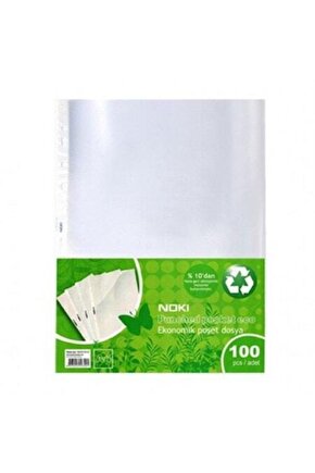 Eco Poşet Dosya 100 Adet 10lu Paket