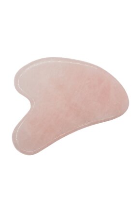 Pembe Kuvars Gua Sha Masaj Taşı