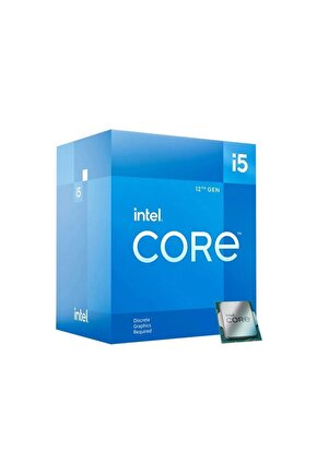 Core I5-12400f 2.50ghz 6 Çekirdek 18mb L3 Önbellek Soket 1700 Işlemci