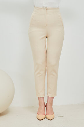 Kadın Zra Model Pensli Yüksek Bel Pantolon