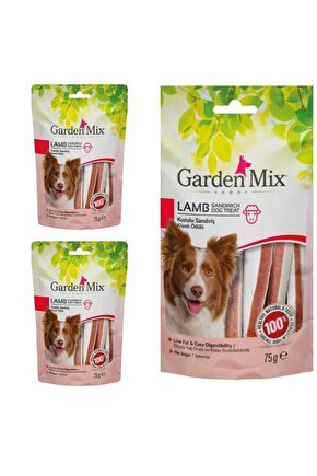 Neo Pet Market Garden Mix Kuzulu Sandviç Köpek Ödülü 75 Gr X 3 Adet