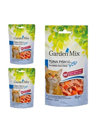 Neo Pet Market Garden Mix Ton Balıklı Kedi Ödülü 60 Gr X 3 Adet