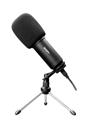 Sn-04p Siyah Çok Amaçlı Profesyonel Masaüstü Mikrofon Kiti