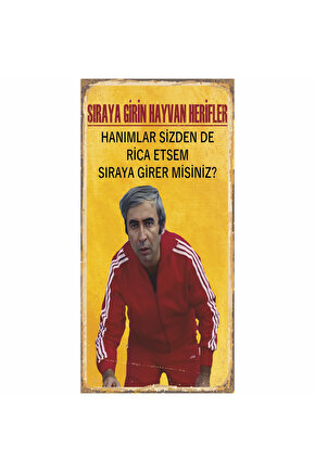 yeşilçam şener şen türk sineması ev dekorasyon tablo mini retro ahşap poster