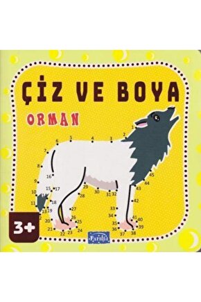 Çiz Ve Boya Orman 3 Yaş