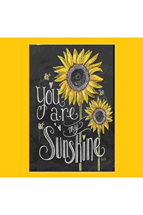 Ahsap Poster You Are My Sunshine