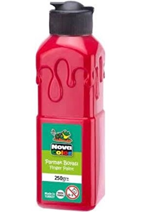 Parmak Boyası Kırmızı 250 gr Nc-442