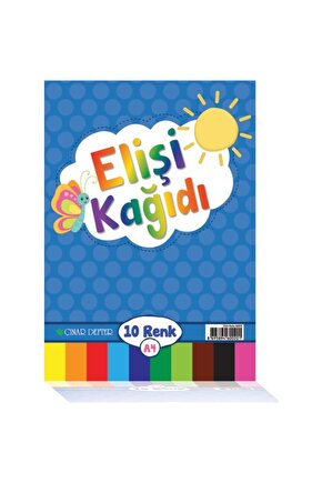 Çınar Elişi Kağıdı 10 Lu Karışık