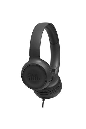 T500 Siyah Kablolu Kulak Üstü Kulaklık (JBL Türkiye Garantili)