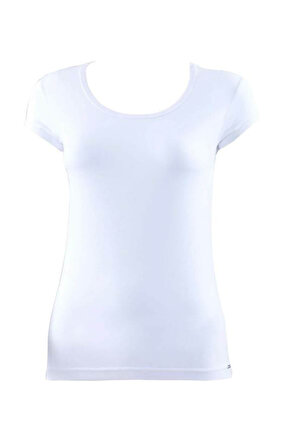Kadın Beyaz Silver T-Shirt 1622